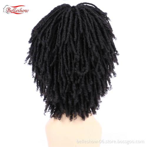 Hot sell 8Inch Crochet Braid wig dreadlocks extensions for black wig afro twist hair extensions braids wig